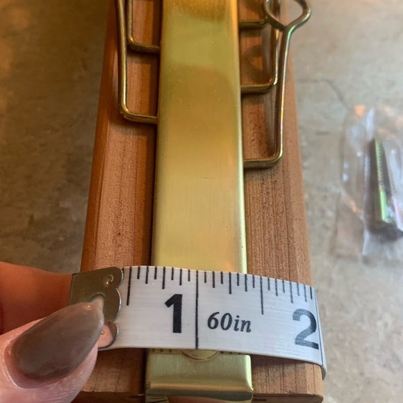 Cedar And Brass, 24 Hook Automatic Tie Rack. Vintage. Made In USA - Picture 12 of 12